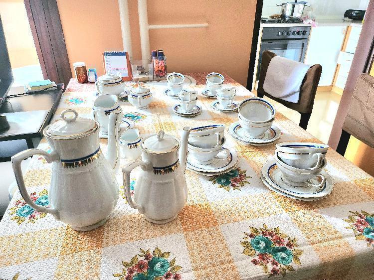 Komplet vintage Poljskega porcelana Bogucica