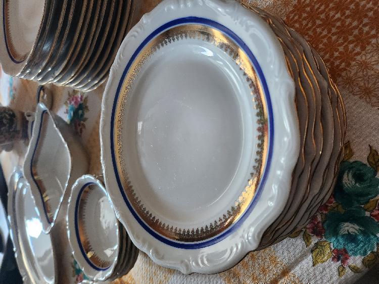 Komplet vintage Poljskega porcelana Bogucica