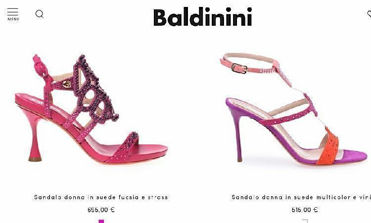 Novi Original Baldinini salonarji Mpc 500 eur