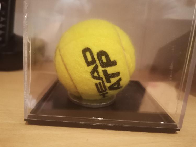 Žogica ATP z orginal podpisom Novak Djokovic