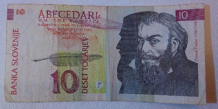 Denar 10 tolarjev-spletnedrazbe.si