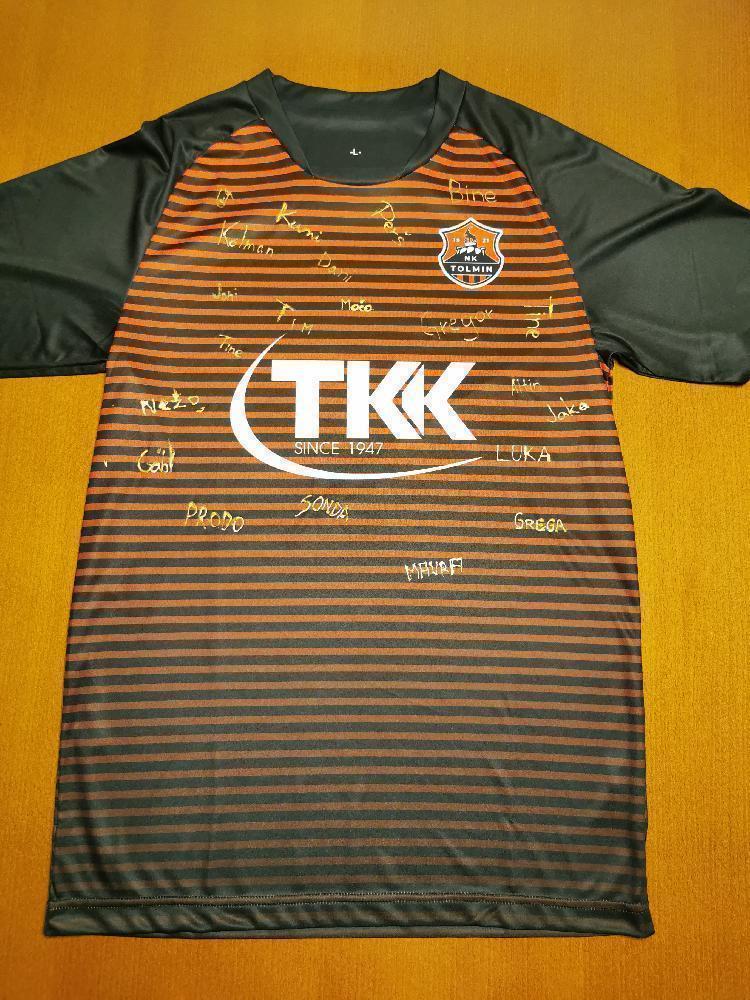 Podpisan dres NK Tolmin-spletnedrazbe.si
